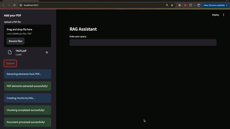 Upload Ui Design Rag Videsh